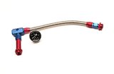 Russell Performance -6 AN to 3/8in Female NPT ProFlex Holley 4150 Dual Inlet Carb Kit (Red/Blue) thumbnail 6