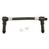 Russell Performance -8 AN to -8 AN ProClassic Demon Carb Dual Inlet Carb Kit (Black/Silver) thumbnail 2