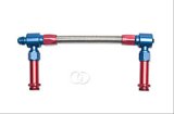 Russell Performance -6 AN to 3/8in Female NPT ProFlex Demon Carb Dual Inlet Carb Kit (Endura) thumbnail 1