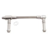 Russell Performance -8 AN to -8 AN ProFlex Holley 4150 Dual Inlet Carb Kit (Endura) (w Fuel Filter) thumbnail 2