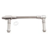 Russell Performance -8 AN to -8 AN ProFlex Holley 4150 Dual Inlet Carb Kit (Endura) (w Fuel Filter) thumbnail 3