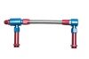 Russell Performance -8 AN to -8 AN ProFlex Holley 4500 Dual Inlet Carb Kit (Red/Blue) thumbnail 9