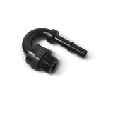 Russell Performance Adapter Fitting 3/8in SAE Quick Disc Male to #6 SAE Port Male Swivel 180Deg Blk thumbnail 6