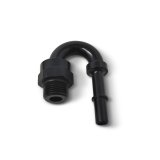 Russell Performance Adapter Fitting 3/8in SAE Quick Disc Male to #6 SAE Port Male Swivel 180Deg Blk thumbnail 7
