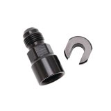 Russell Performance -6 AN Male to 5/16in SAE Quick-Disconnect Female (Black Single) thumbnail 6