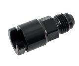 Russell Performance -6 AN Male to 3/8in SAE Quick-Disconnect Female (Black Single) thumbnail 2