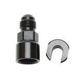 Russell Performance -6 AN Male to 3/8in SAE Quick-Disconnect Female (Black Single) thumbnail 3
