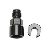 Russell Performance -6 AN Male to 3/8in SAE Quick-Disconnect Female (Black Single) thumbnail 6