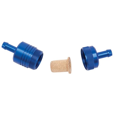 Russell Performance Blue Street Fuel Filter (3in Length 1-1/8in diameter 5/16in inlet/outlet) thumbnail 6