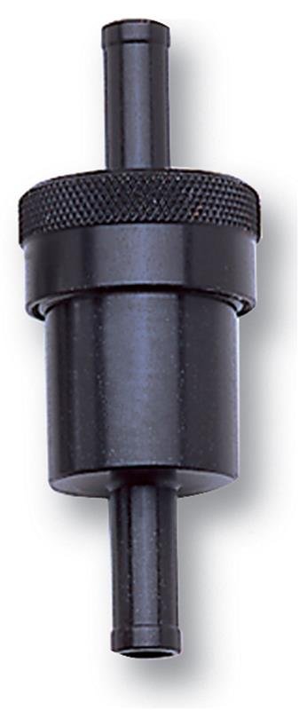 Russell Performance Black Street Fuel Filter (3in Length 1-1/8in diameter 5/16in inlet/outlet) thumbnail 4