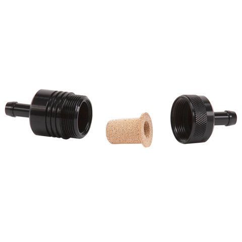 Russell Performance Black Street Fuel Filter (3in Length 1-1/8in diameter 5/16in inlet/outlet) thumbnail 7
