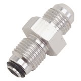 Russell Performance -6 AN (male to 11/16in-18 O-ring seal) Power Steering Adapter. Clear anodized thumbnail 4
