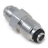 Russell Performance -6 AN (male to 11/16in-18 O-ring seal) Power Steering Adapter. Clear anodized thumbnail 7