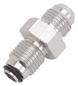 Russell Performance -6 AN (male to 11/16in-18 O-ring seal) Power Steering Adapter. Clear anodized thumbnail 9