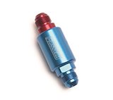 Russell Performance Red/Blue Anodized (3-1/4in Length 1-1/4in dia. -8 male inlet/outlet) thumbnail 7