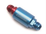 Russell Performance Red/Blue Anodized (3in Length 1-1/4in dia. -6 male inlet/outlet) thumbnail 1