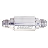 Russell Performance Polished Alum. (3-1/4in Length 1-1/4in dia. -8 x 3/8in male NPT inlet/outlet) thumbnail 2
