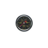 Russell Performance 100 psi fuel pressure gauge black face chrome case (Liquid-filled) thumbnail 3
