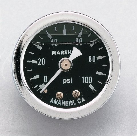 Russell Performance 100 psi fuel pressure gauge (Liquid-filled) thumbnail 1