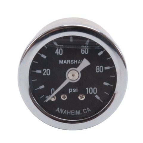 Russell Performance 100 psi fuel pressure gauge (Liquid-filled) thumbnail 2