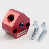 Russell Performance Billet Aluminum Y-Block w/ 3/8in inlet & outlet thumbnail 1