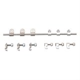 Russell Performance Billet 3/16in Tubing Clamp Natural Finish (12 pcs.) thumbnail 1