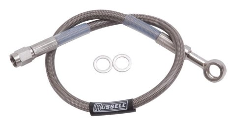 Russell Performance 12in 10MM Banjo Competition Brake Hose thumbnail 3
