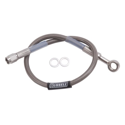 Russell Performance 15in 10MM Banjo Competition Brake Hose thumbnail 3