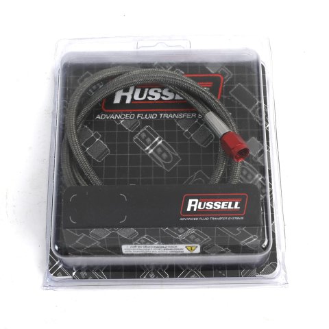 Russell Performance -3 AN 3-foot Pre-Made Nitrous and Fuel Line