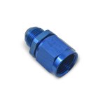 Russell Performance BLUE ANODIZED -6 TUBE COUPLING NUT W/ FLARED REDUCER TO -4 AN MALE thumbnail 6