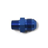 Russell Performance -4 AN to 3/8in NPT Straight Flare to Pipe (Blue) thumbnail 6