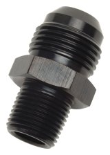 Russell Performance -4 AN to 3/8in NPT Straight Flare to Pipe (Black) thumbnail 9