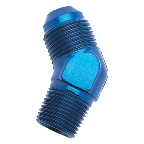 Russell Performance -6 AN to 1/8in NPT 45 Degree Flare to Pipe Adapter thumbnail 4