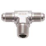 Russell Performance -6 AN to 3/8in NPT Flare to Pipe Tee Fitting thumbnail 4