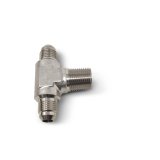 Russell Performance -6 AN to 3/8in NPT Flare to Pipe Tee Fitting thumbnail 7