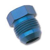 Russell Performance -4 AN Flare Plug (Blue) thumbnail 2