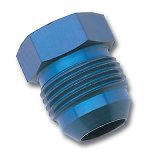 Russell Performance -10 AN Flare Plug (Blue) thumbnail 2
