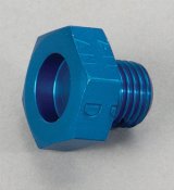 Russell Performance -3 AN Straight Thread Plug (Blue) (Blue) thumbnail 2
