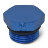 Russell Performance -3 AN Straight Thread Plug (Blue) (Blue) thumbnail 6
