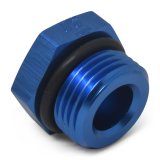 Russell Performance -3 AN Straight Thread Plug (Blue) (Blue) thumbnail 7