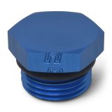 Russell Performance -4 AN Straight Thread Plug (Blue) thumbnail 6