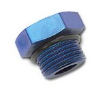 Russell Performance -6 AN Straight Thread Plug (Blue) thumbnail 3