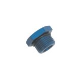Russell Performance -10 AN Straight Thread Plug (Blue) thumbnail 3