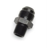 Russell Performance -4 AN to 1/8in NPT Straight Flare to Pipe (Black) thumbnail 2