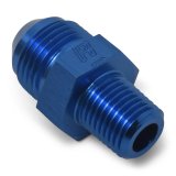 Russell Performance -4 AN to 1/4in NPT Straight Flare to Pipe (Blue) thumbnail 6