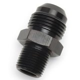 Russell Performance -4 AN to 1/4in NPT Straight Flare to Pipe (Black) thumbnail 2