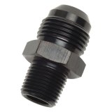 Russell Performance -4 AN to 1/4in NPT Straight Flare to Pipe (Black) thumbnail 4