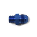 Russell Performance -6 AN to 1/4in NPT Straight Flare to Pipe (Blue) thumbnail 7