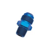 Russell Performance -6 AN to 1/8in NPT Straight Flare to Pipe (Blue) thumbnail 4