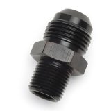 Russell Performance -6 AN to 1/8in NPT Straight Flare to Pipe (Black) thumbnail 2